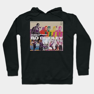 American rock & roll singer Album Cover Hoodie